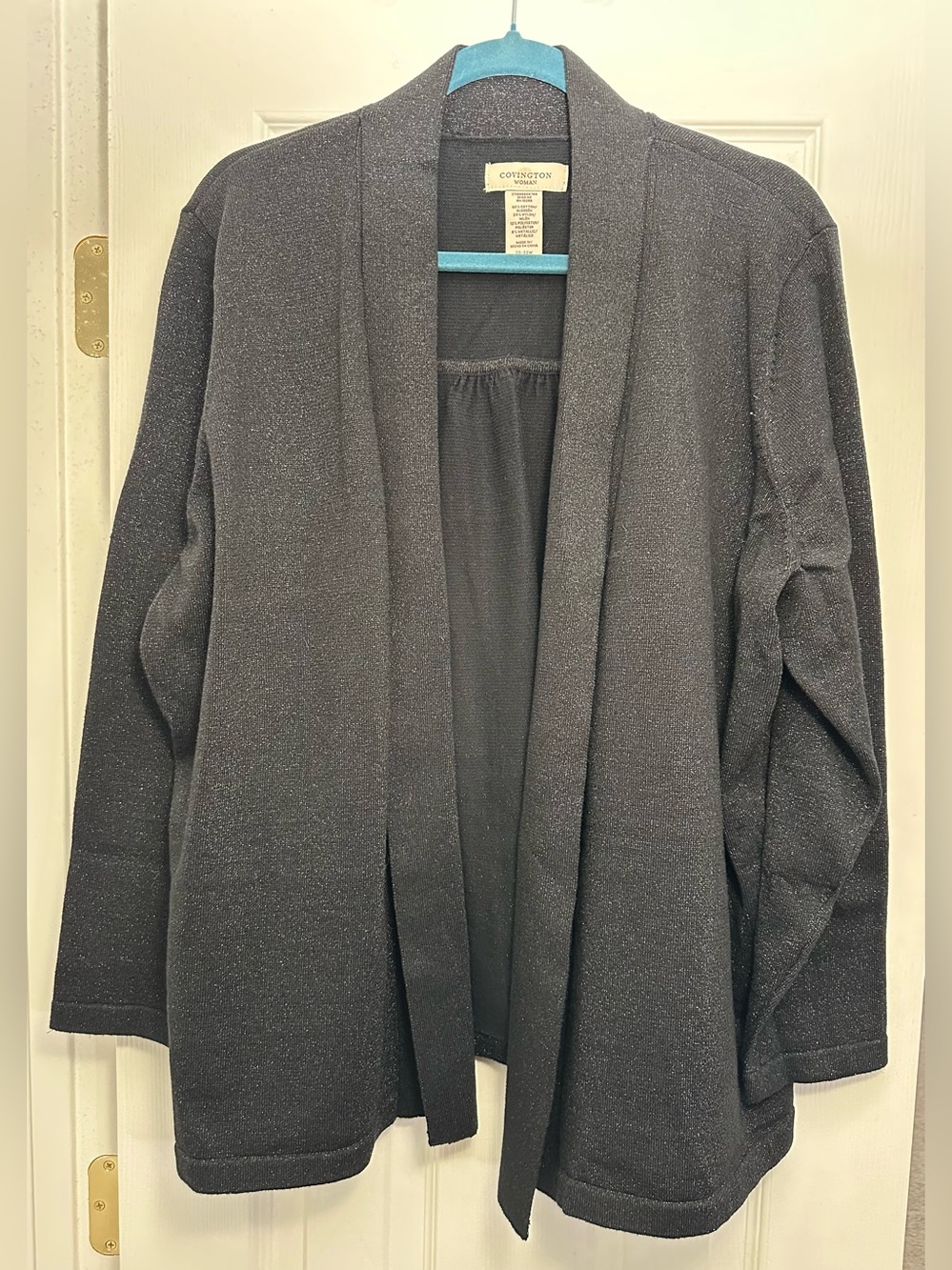 🖤💎🖤 Covington Woman‎ Sparkly Cardigan, 20-22W (fits small)